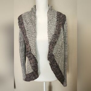 Cabi Gray Knit Cardigan XS